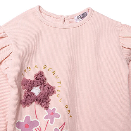 HelloBaby Forest Flower Bluz-Tayt