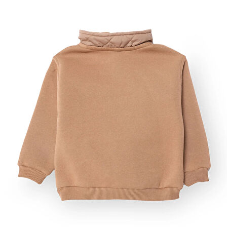 HelloBaby Erkek Bebek Sweatshirt Fermuarlı Camp Life Uzun Kol