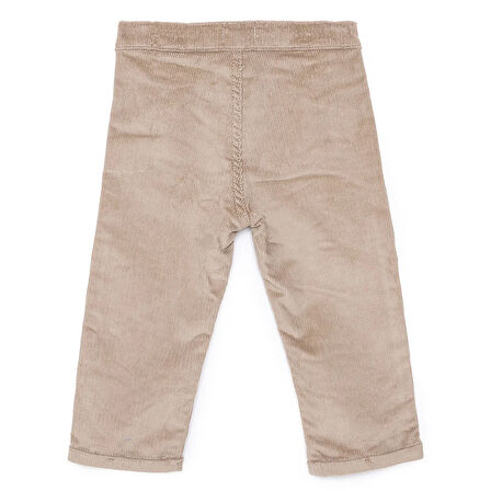 HelloBaby Erkek Bebek Happy Animals Pantolon Gabardin Ribanalı Paça