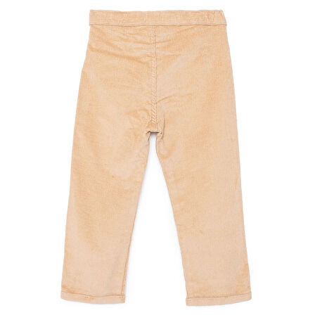 HelloBaby Erkek Bebek Hello Cute Bear Pantolon Kadife Ribanalı Paça