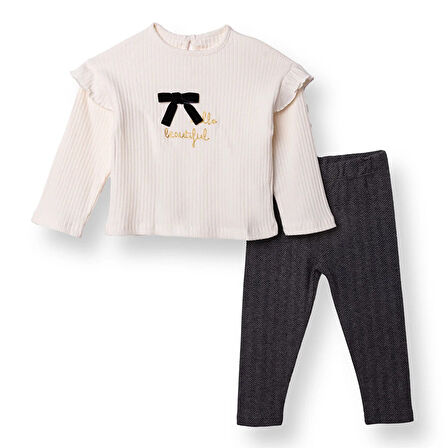 HelloBaby Monochrome Bluz-Pantolon