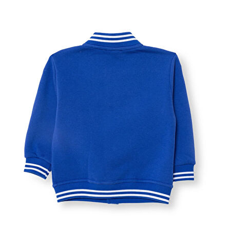 HelloBaby Erkek Bebek Kolej Montları Çıtçıtlı V Yaka