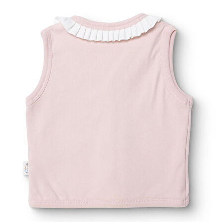 Bebetto Kız Bebek Yenidoğan Tiny Florist Yelek İnterlok V Yaka Atlet Kol