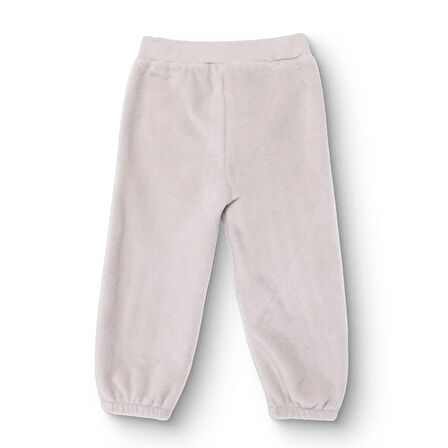 HelloBaby Erkek Bebek Polar Pantolon Modelli Yaka Atlet Kol Lastikli Paça