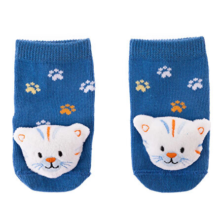 HelloBaby Erkek Bebek Oyuncaklı Çorap