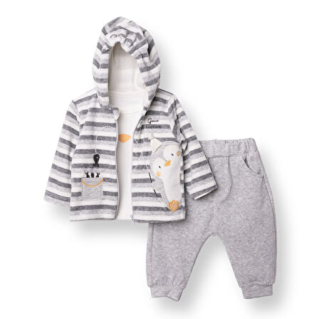 Bebetto Yenidoğan Sweatshirt-Hırka-Patik
