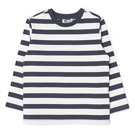 HelloBaby Erkek Bebek Uzun Kol Tshirt Cool Boy Bisiklet Yaka