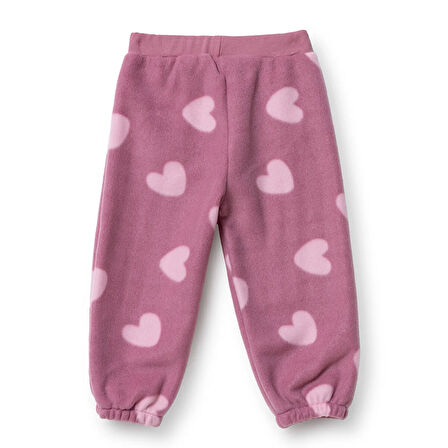 HelloBaby Kız Bebek Polar Pantolon Lastikli