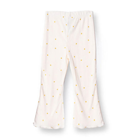 HelloBaby Kız Bebek Tayt Reçme Paça