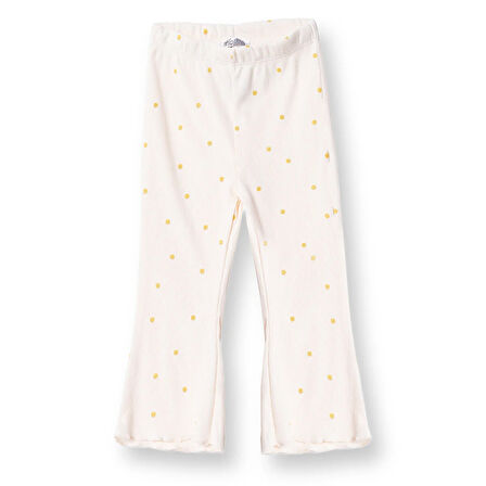 HelloBaby Kız Bebek Tayt Reçme Paça