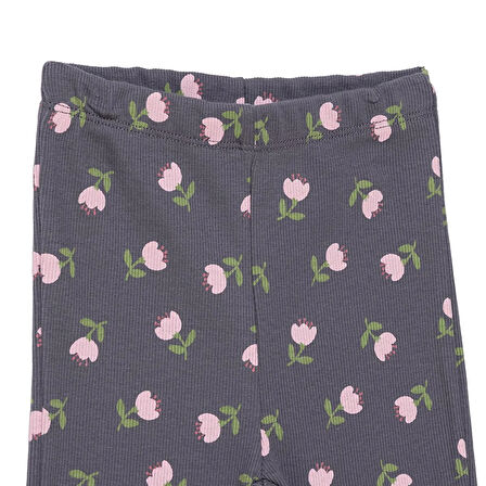 HelloBaby Kız Bebek Tayt Reçme Paça