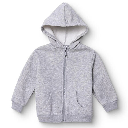 HelloBaby Erkek Bebek Kapüşonlu Hırka Kapüşonlu Yaka Uzun Kol