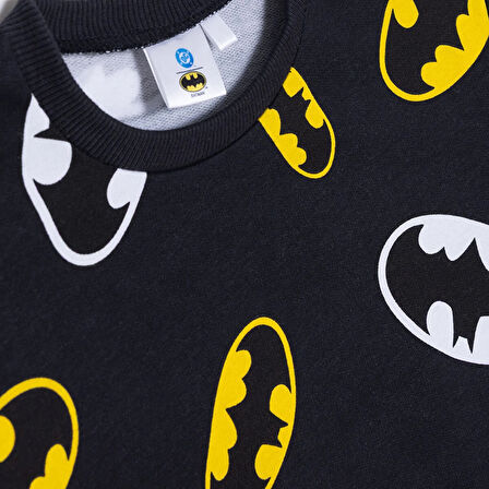 Warner Bros Erkek Bebek Eşofman Takımı İki İplik Bisiklet Yaka Uzun Kol Ribanalı Paça