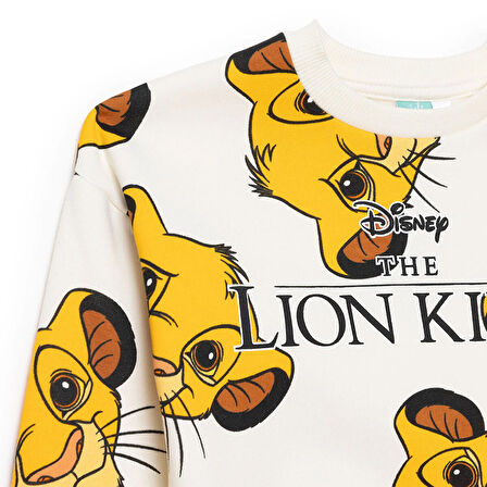 Disney Erkek Bebek Eşofman Takımı Şardonlu Bisiklet Yaka Uzun Kol Ribanalı Paça