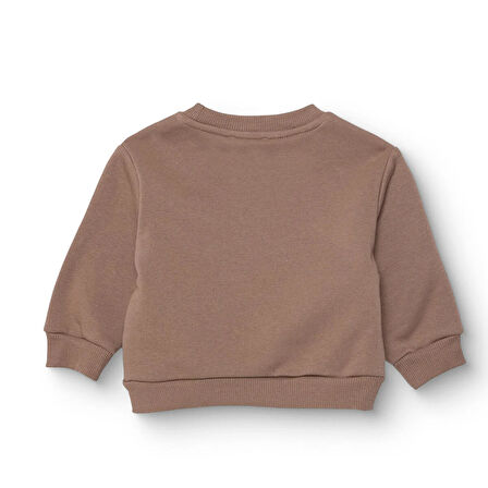 HelloBaby Erkek Bebek Woodland Boy 2 Sweatshirt Şardonlu Üç İplik Bisiklet Yaka Uzun Kol