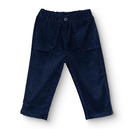 HelloBaby Erkek Bebek Mountain Explorer Kadife Pantolon Fitilli Kadife Dokuma Lastikli Paça