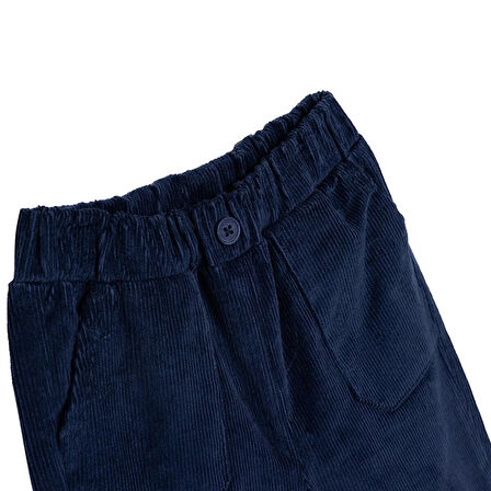 HelloBaby Erkek Bebek Mountain Explorer Kadife Pantolon Fitilli Kadife Dokuma Lastikli Paça