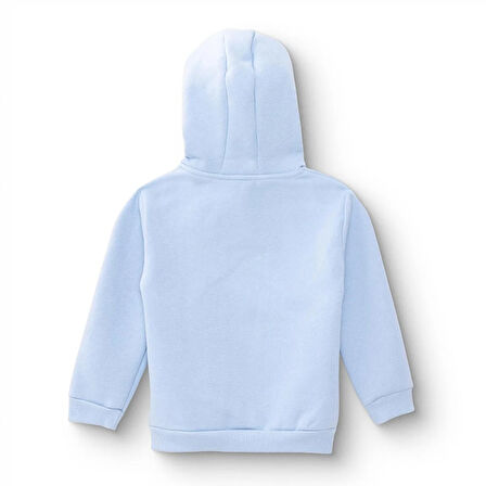 HelloBaby Erkek Bebek Mountain Explorer Kapüşonlu Sweatshirt Şardonlu Üç İplik Uzun Kol