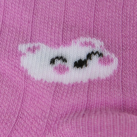 HelloBaby Kız Bebek 5'li Soket Çorap Renkli