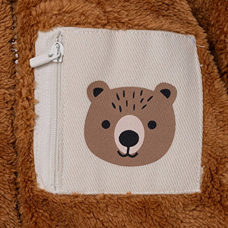 HelloBaby Erkek Bebek Woodland Boy 2 Hırka Wellsoft Dik Yaka Uzun Kol