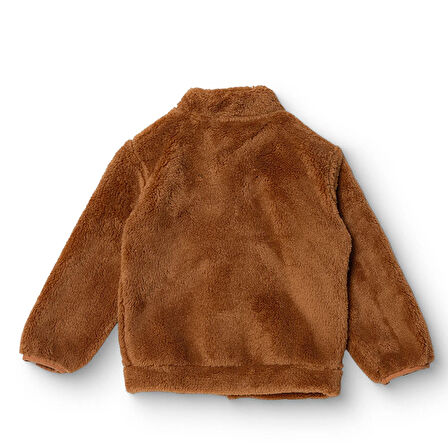 HelloBaby Erkek Bebek Woodland Boy 2 Hırka Wellsoft Dik Yaka Uzun Kol