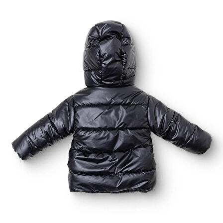 Midimod Kız Bebek Mont Çift Taraflı Fermuarlı Uzun Kol