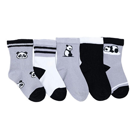 HelloBaby Erkek Bebek 5'li Soket Çorap