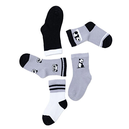 HelloBaby Erkek Bebek 5'li Soket Çorap