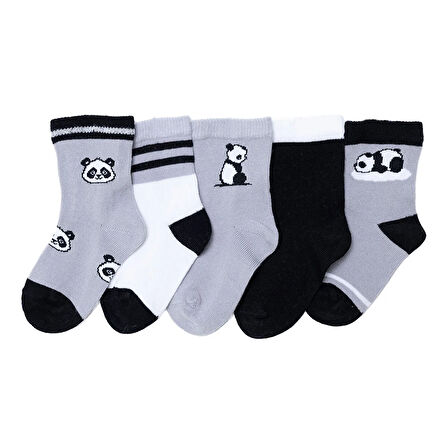 HelloBaby Erkek Bebek 5'li Soket Çorap