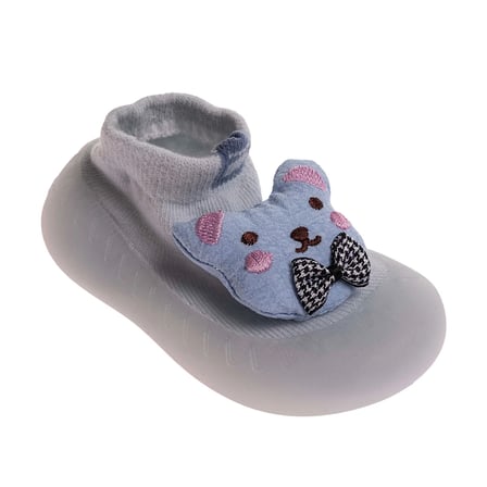 HelloBaby Erkek Bebek Çarık Çorap Hayvan Baskılı