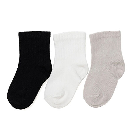 HelloBaby Erkek Bebek 3lü Soket Çorap