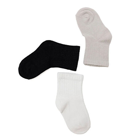 HelloBaby Erkek Bebek 3lü Soket Çorap