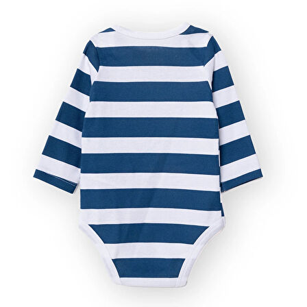 HelloBaby Erkek Bebek Uzun Kol Body Çıtçıtlı