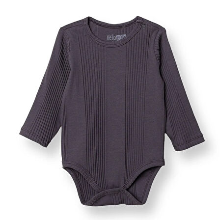 HelloBaby Erkek Bebek Uzun Kol Body Kaşkorse Bisiklet Yaka