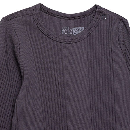 HelloBaby Erkek Bebek Uzun Kol Body Kaşkorse Bisiklet Yaka