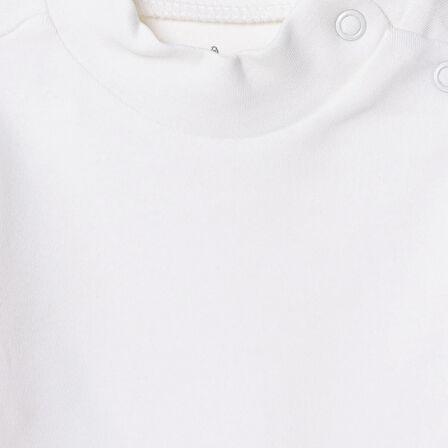 HelloBaby Erkek Bebek Uzun Kol Body İnterlok Çıtçıtlı Yaka Uzun Kol