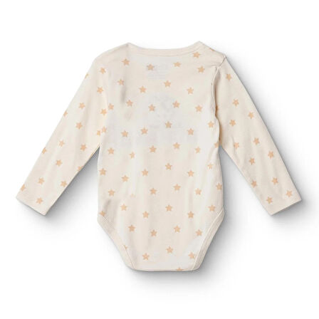 HelloBaby Unisex Uzun Kol Body Ribana Çıtçıtlı Yaka Uzun Kol