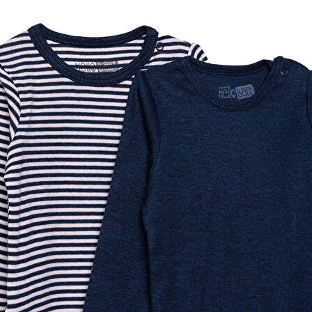 HelloBaby 2li Uzun Kol Body