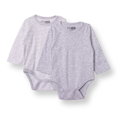 HelloBaby 2li Uzun Kol Body