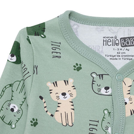 HelloBaby Yenidoğan Tulum-Body-Şapka