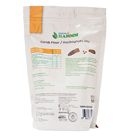 HAMMM Keçiboynuzu Unu 500 gr