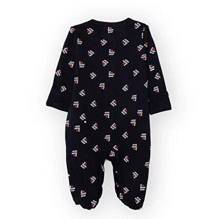 HelloBaby Unisex Patikli Tulum İnterlok Bisiklet Yaka Uzun Kol Patikli Paça