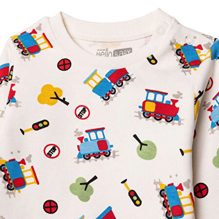 HelloBaby Uzun Kol Pijama Takımı