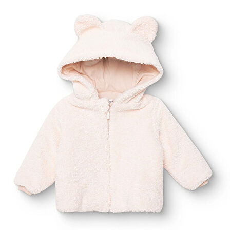 HelloBaby Kız Bebek Welsoft Mont Bisiklet Yaka Uzun Kol