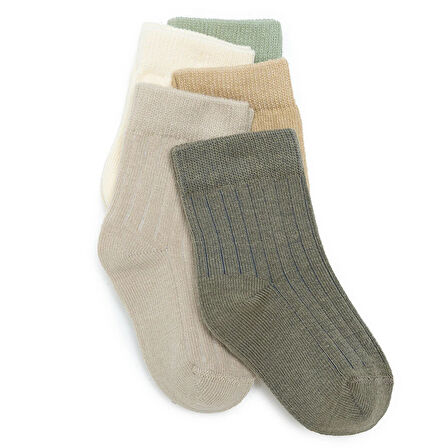 HelloBaby Erkek Bebek 5'li Soket Çorap