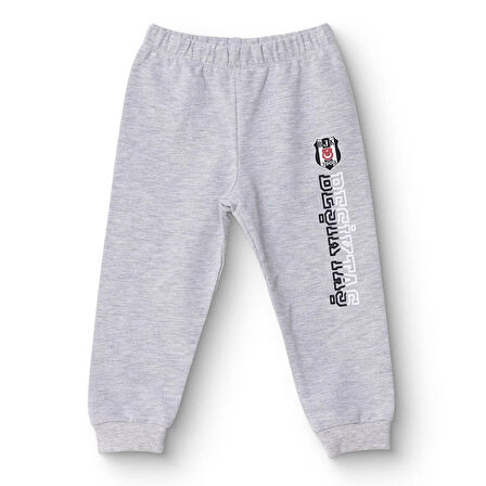 Beşiktaş Unisex Eşofman Alt İki İplik Lastikli Paça