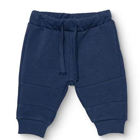 HelloBaby Erkek Bebek Eşofman Alt Üç İplik Ribanalı Paça