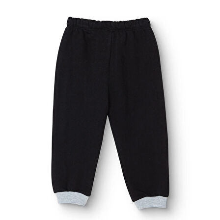 HelloBaby Erkek Bebek Eşofman Alt Üç İplik Lastikli Paça