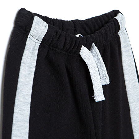 HelloBaby Erkek Bebek Eşofman Alt Üç İplik Lastikli Paça