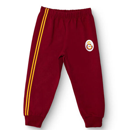 Galatasaray Unisex Eşofman Alt İki İplik Lastikli Paça